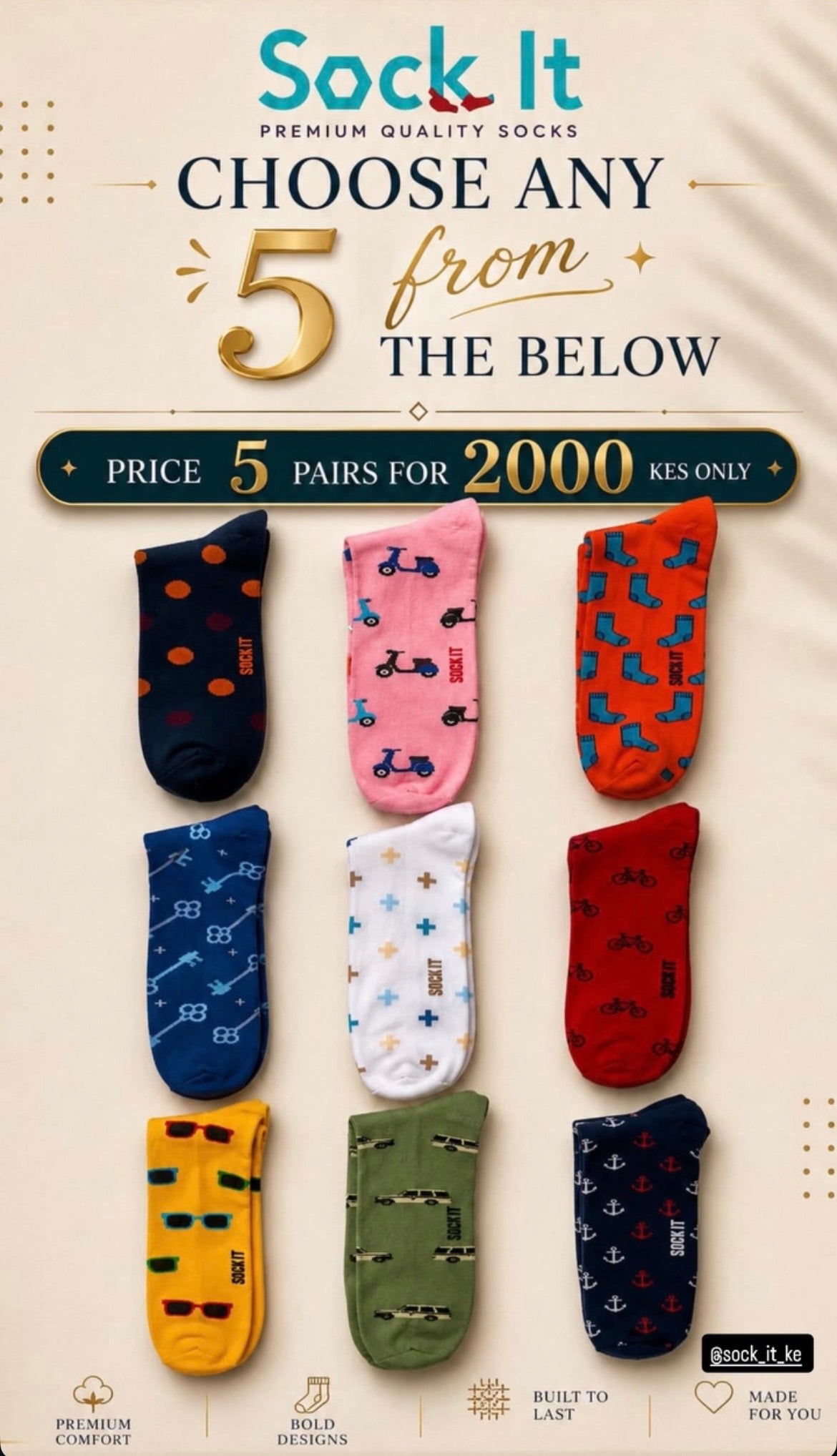 Sock It's Drop of the Month