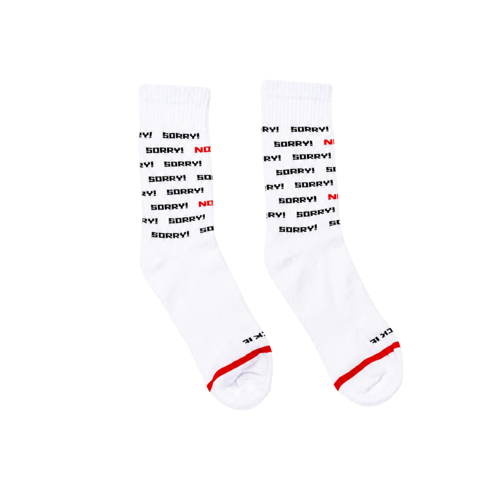 Not Sorry Socks