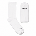 White Crew Socks