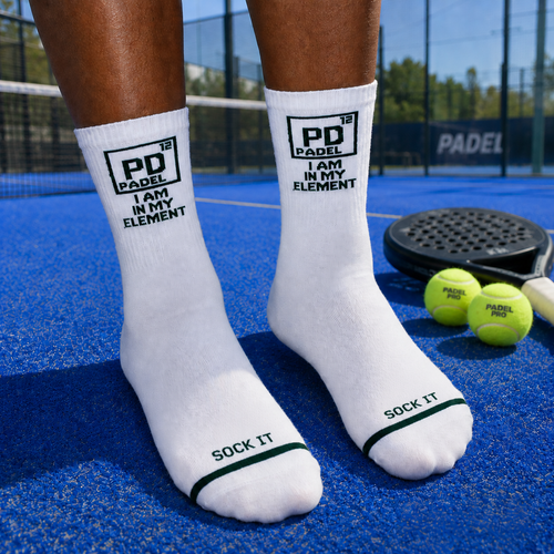 "In My Element" Padel Sock