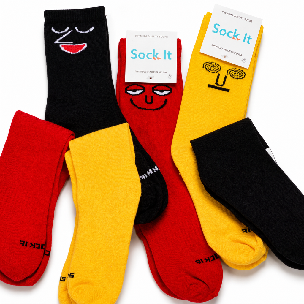"The Three Amigos" Face Socks