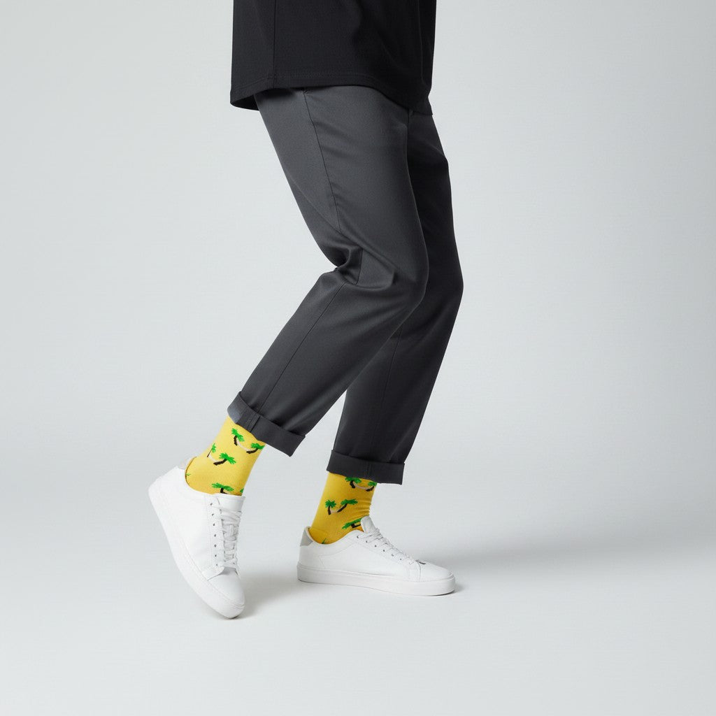 Coconut Tree Sock