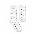 Confetti Cross Sock