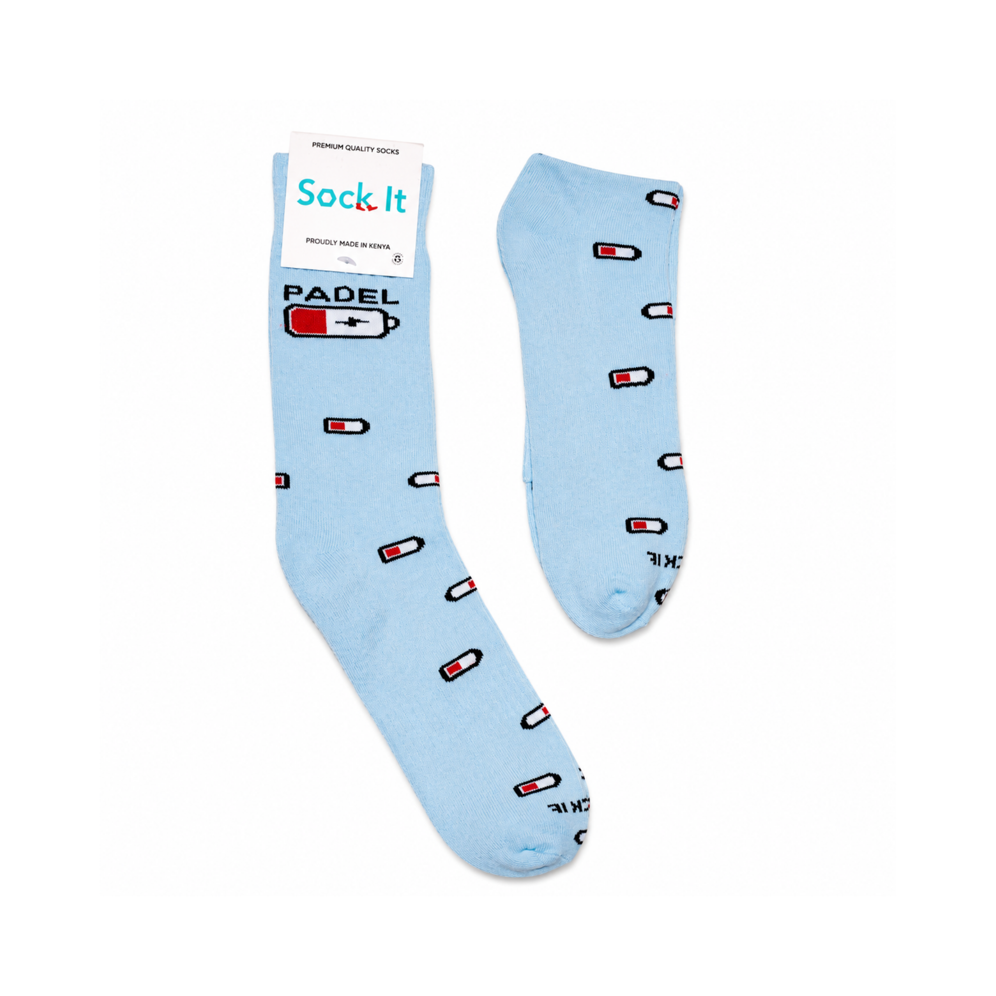 Low Battery Padel Sock